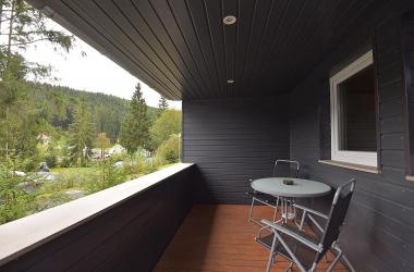 Ferienhaus 5, Terrasse